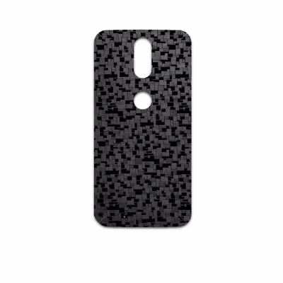 برچسب پوششی ماهوت مدل Black-Silicon مناسب برای گوشی موبایل موتورولا Moto G4