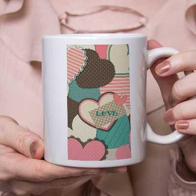 ماگ طرح عشق مدل L27