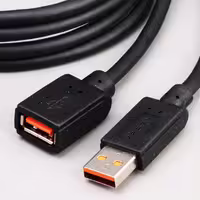 کابل افزایش USB2.0 برند واصل 3 متری مدل VASEL EX-030