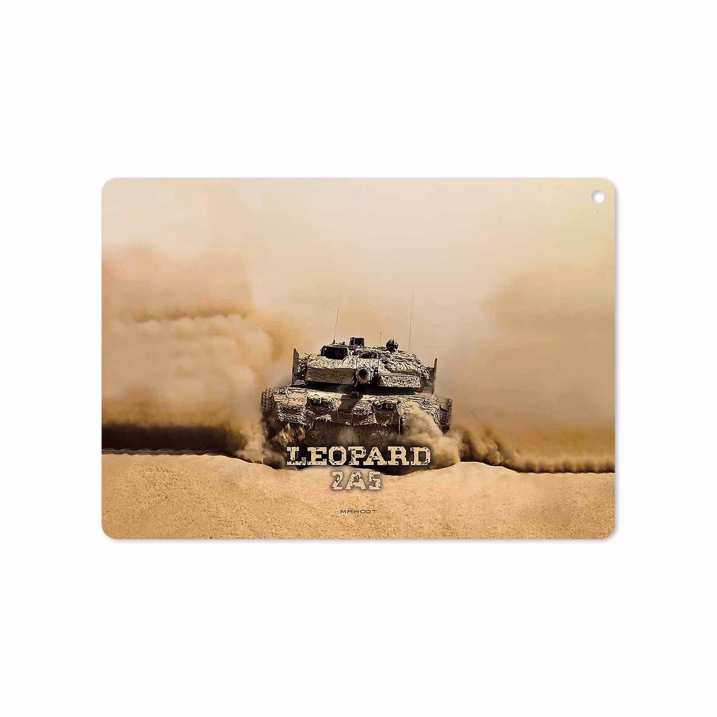 برچسب پوششی ماهوت مدل Leopard 2A5 tank مناسب برای تبلت اپل iPad Air 2 2014 A1566