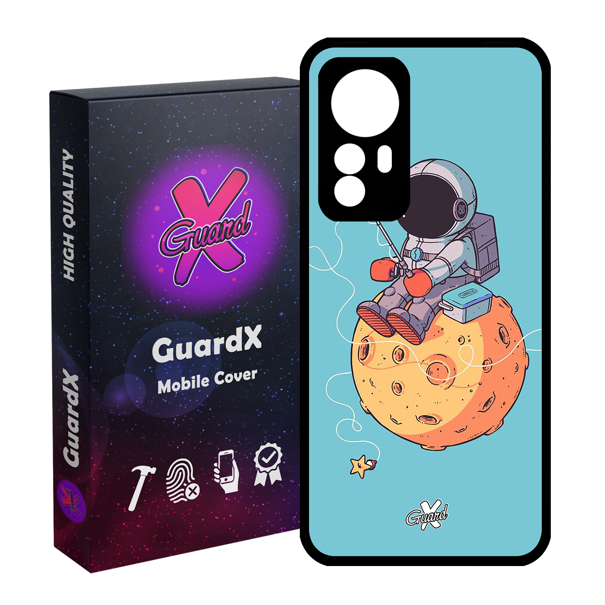 کاور گارد ایکس طرح Galaxy مدل Glass10042 مناسب برای گوشی موبایل شیائومی Mi 12 Pro/Mi 12S Pro