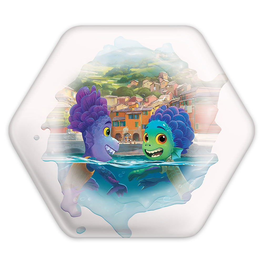 پیکسل خندالو طرح انیمیشن لوکا مدل شش ضلعی کد 4529