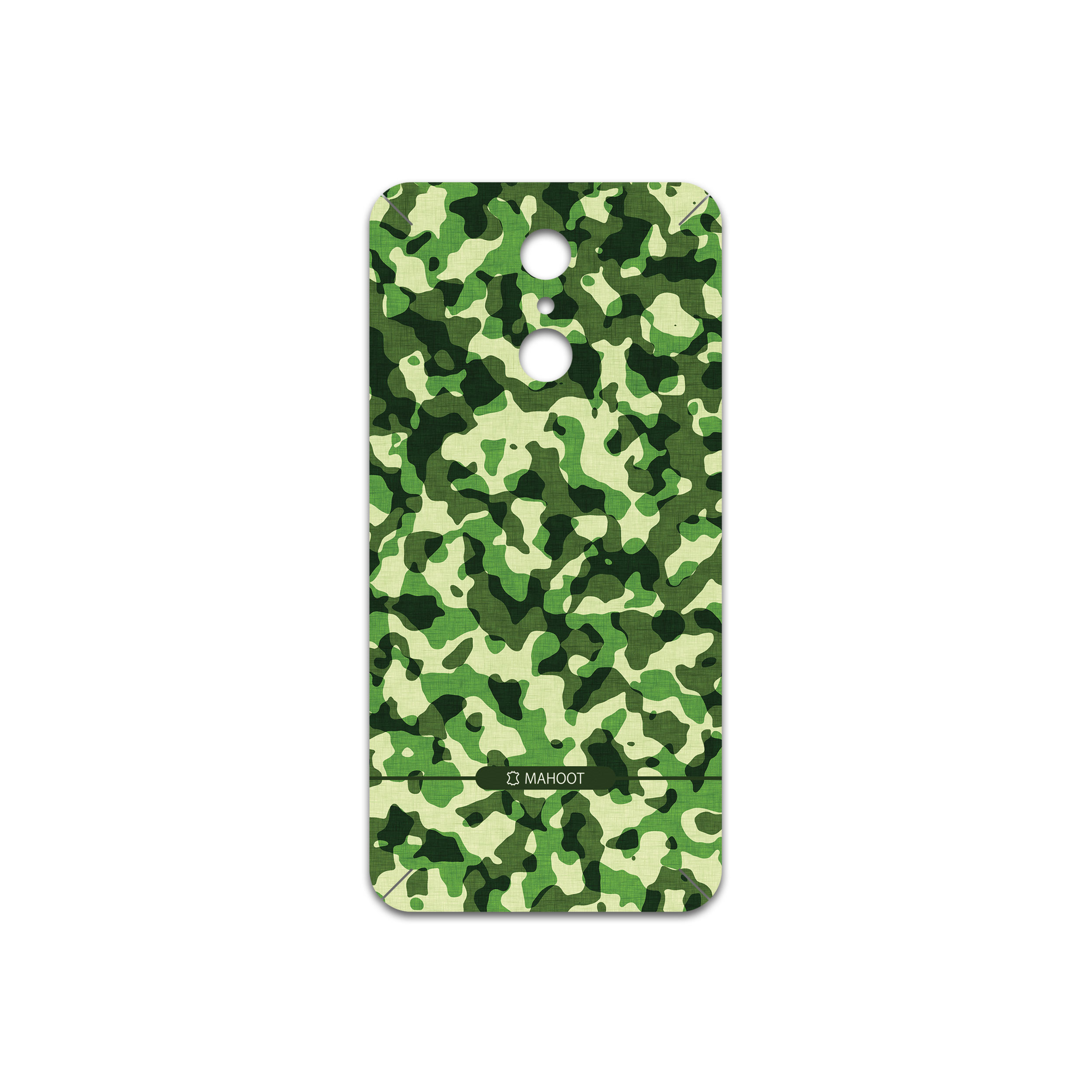 برچسب پوششی ماهوت مدل Army-Green مناسب برای گوشی موبایل ال جی Q7