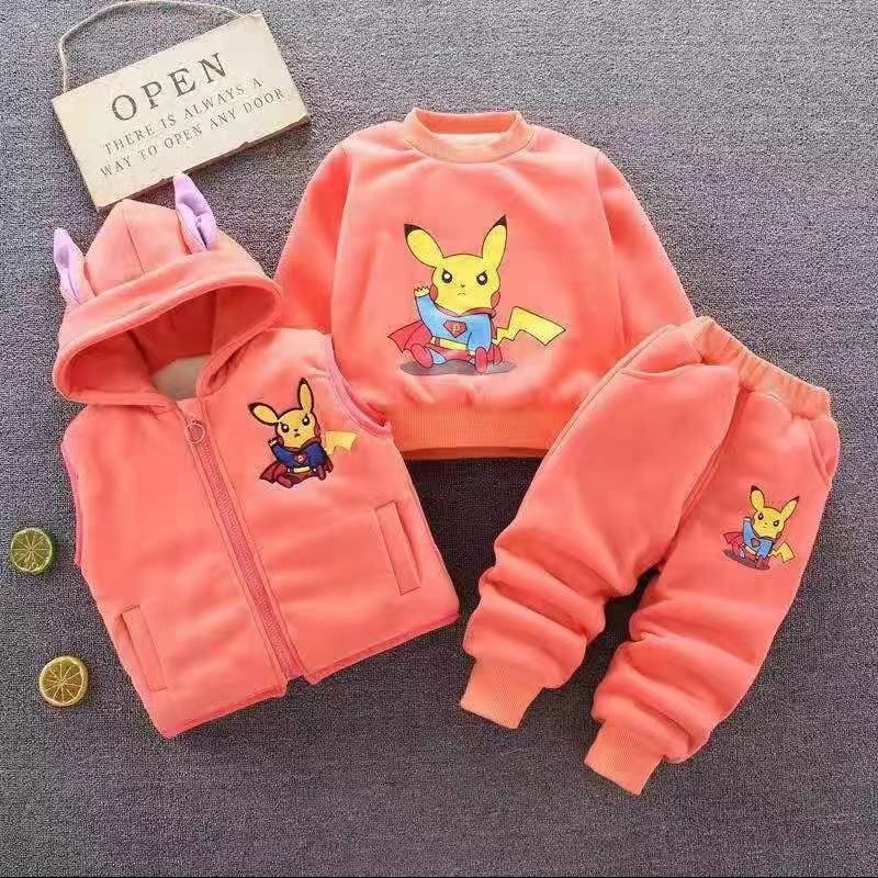 سه تیکه بچه گانه شیک وارداتی با مناسبترین قیمت( فروش عمده)