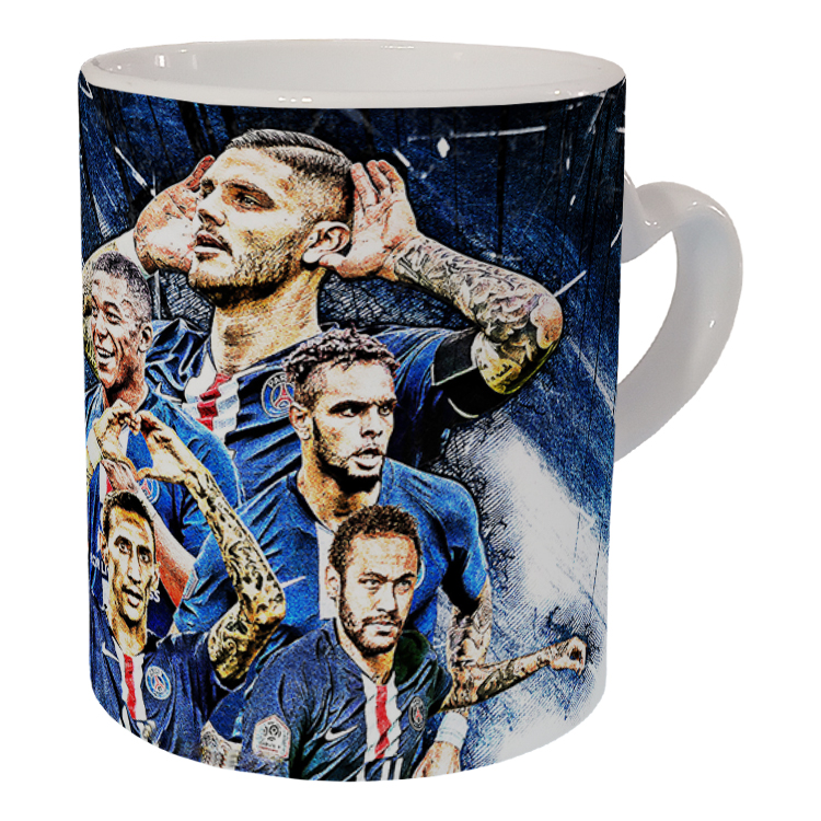 ماگ مدل دسته قلبی طرح نیمار کد 25