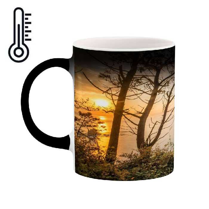 ماگ حرارتی کاکتی طرح منظره مدل mgh16296