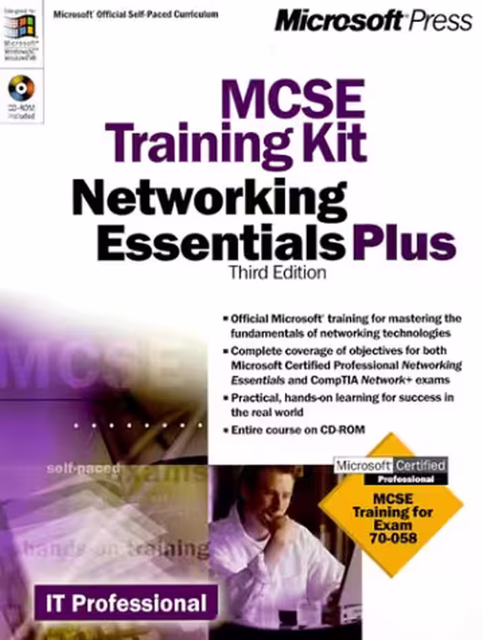 خرید و دانلود نسخه کامل کتاب MCSE Training Kit Networking Essentials Plus
