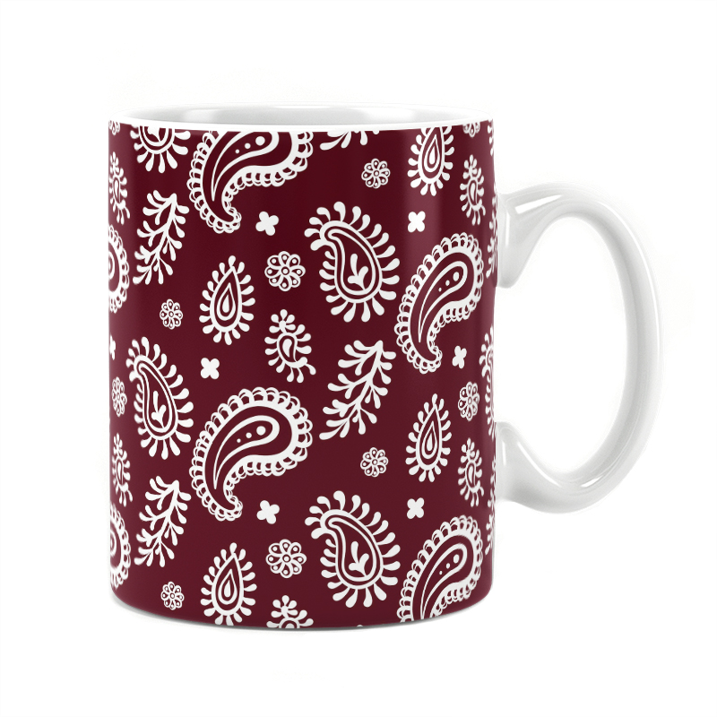 لیوان سرامیکی راویتا طرح بته جقه 2165