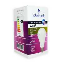 لامپ حبابی 18 وات LED پارس شوان