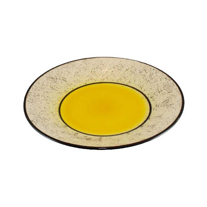 بشقاب سرامیکی مدل خورشید کد pi