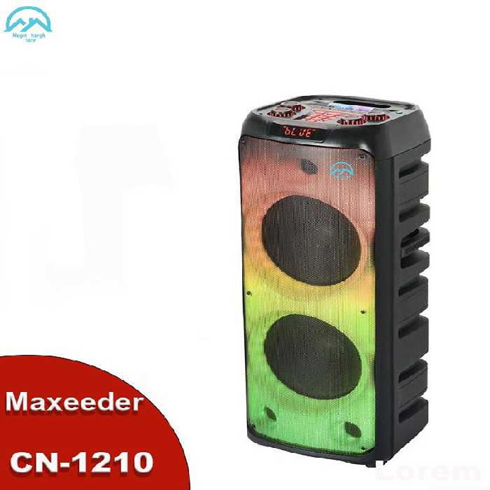 پخش کننده خانگی شارژی مکسیدر مدل MX-DJ2121 CN1210