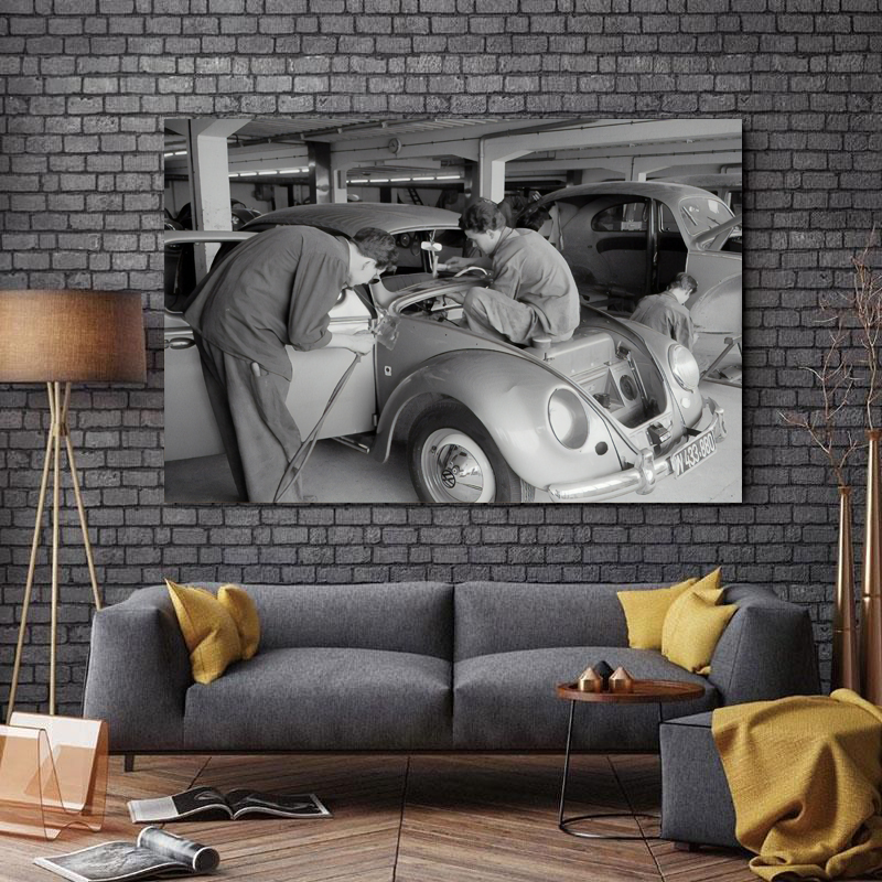 تابلو شاسی طرح ماشین مدل فولکس کد A467