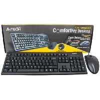 کیبورد و موس ای فورتک مدل KR-8520DS (آکبند)با سیم