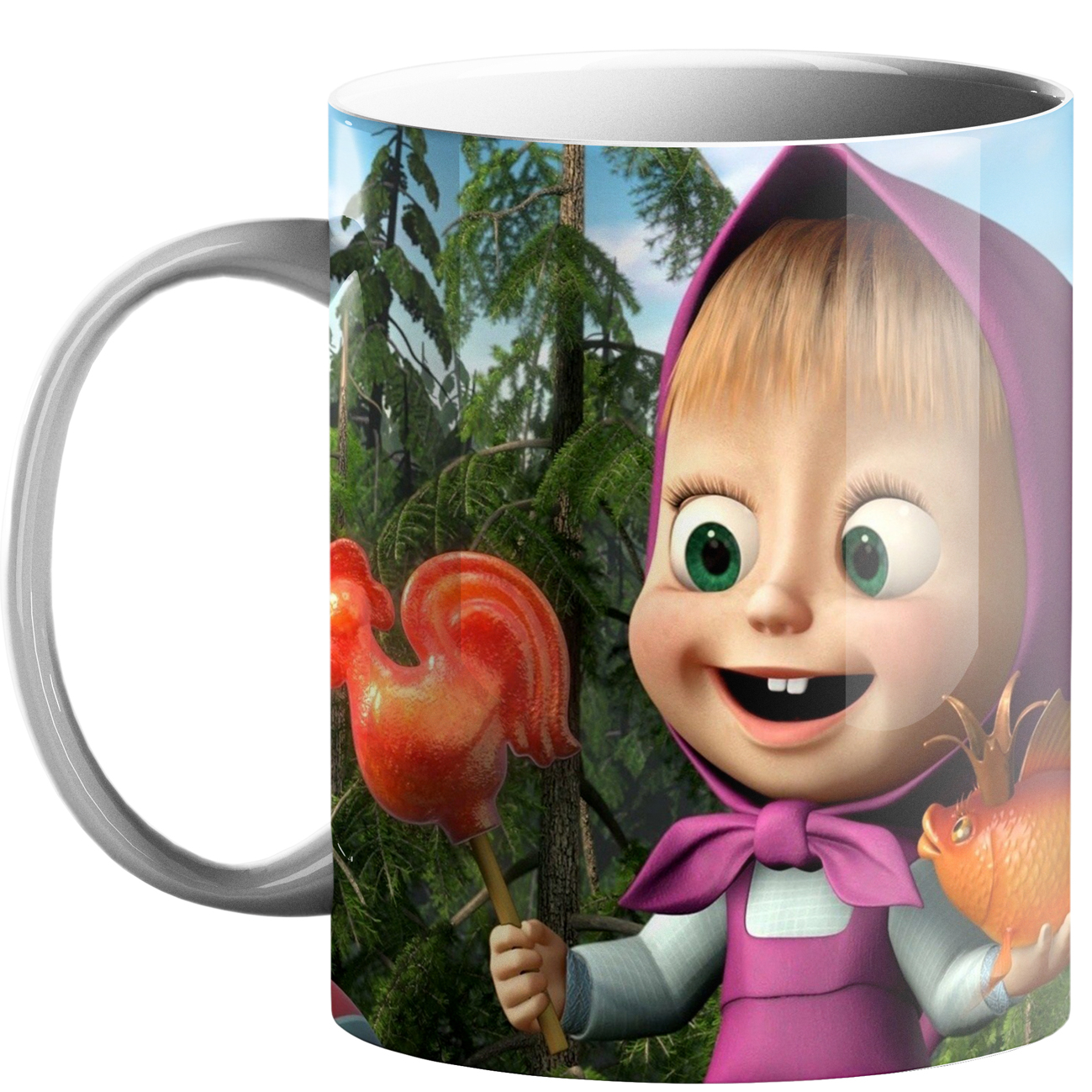 ماگ طرح میشا و ماشا کد 40