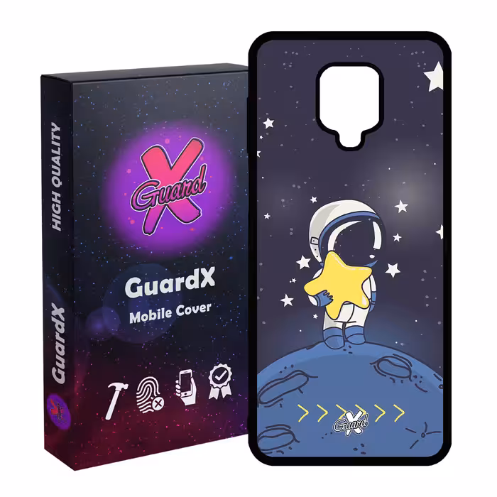 کاور گارد ایکس طرح Galaxy مدل Glass10004 مناسب برای گوشی موبایل شیائومی Redmi Note 9S / Note 9 Pro / Note 9 Pro Max