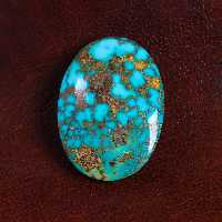 نگین فیروزه شجری کد 13839 - جواهری مشاهیر