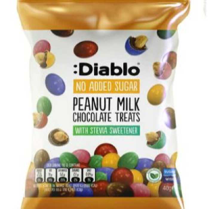 شکلات دراژه بادام زمینی رنگی Diablo – بدون شکر