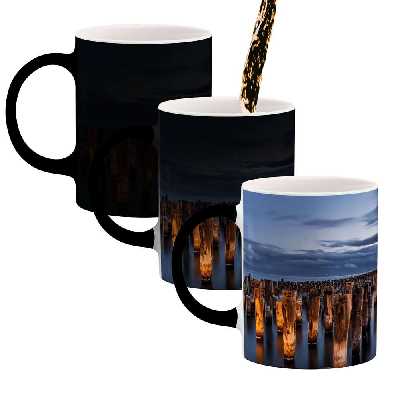 ماگ حرارتی طرح دریا مدل mgh10135