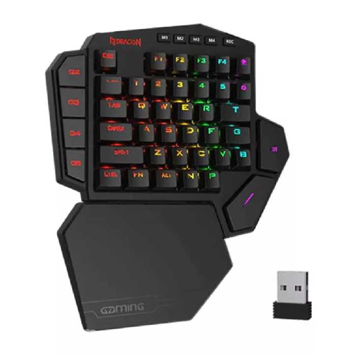 کی پد بی سیم گیمینگ ردراگون Diti K585RGB KS Blue Switch