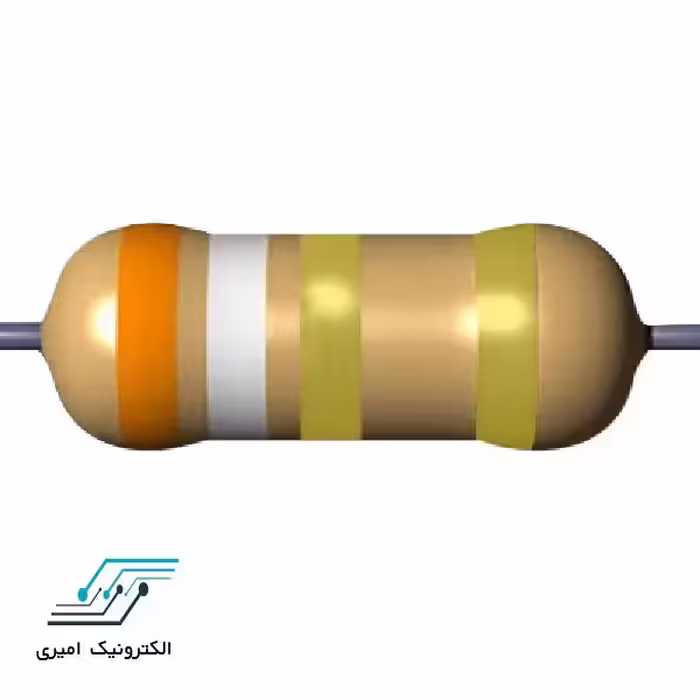 مقاومت 3.9 اهم 3 وات 5 درصد