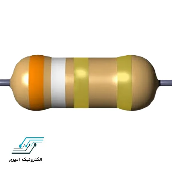 مقاومت 3.9 اهم 3 وات 5 درصد