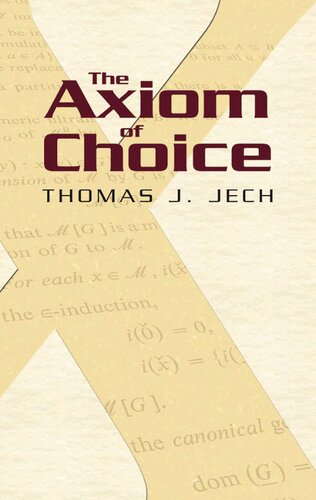 خرید و دانلود نسخه کامل کتاب The Axiom of Choice
