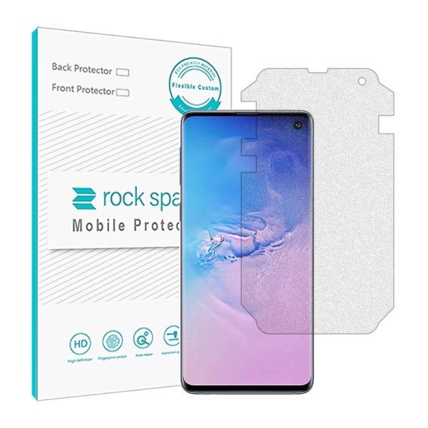 گلس سامسونگ S10 مدل نانو هیدروژل مات برند راک اسپیس کد 12815M