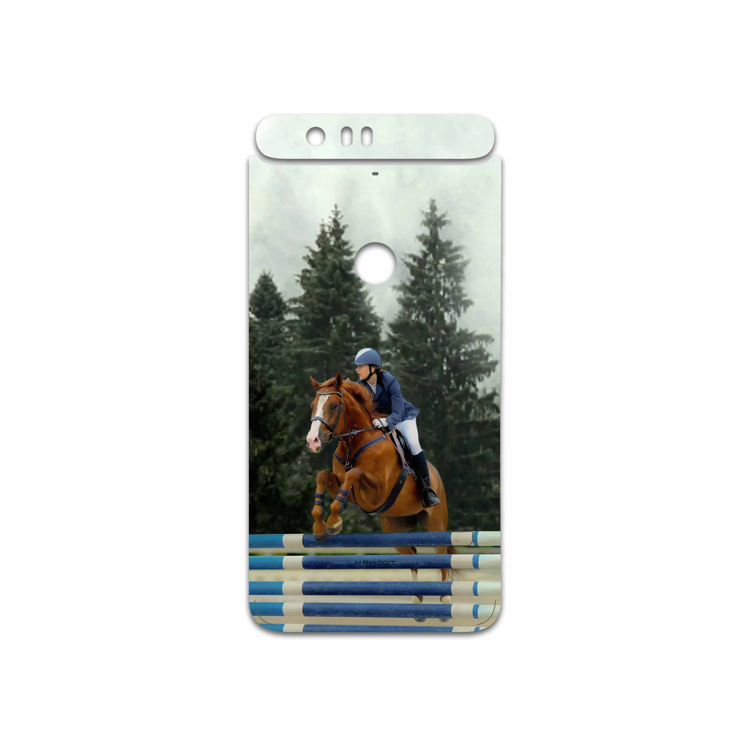 برچسب پوششی ماهوت مدل Equestrianism مناسب برای گوشی موبایل گوگل Nexus 6P