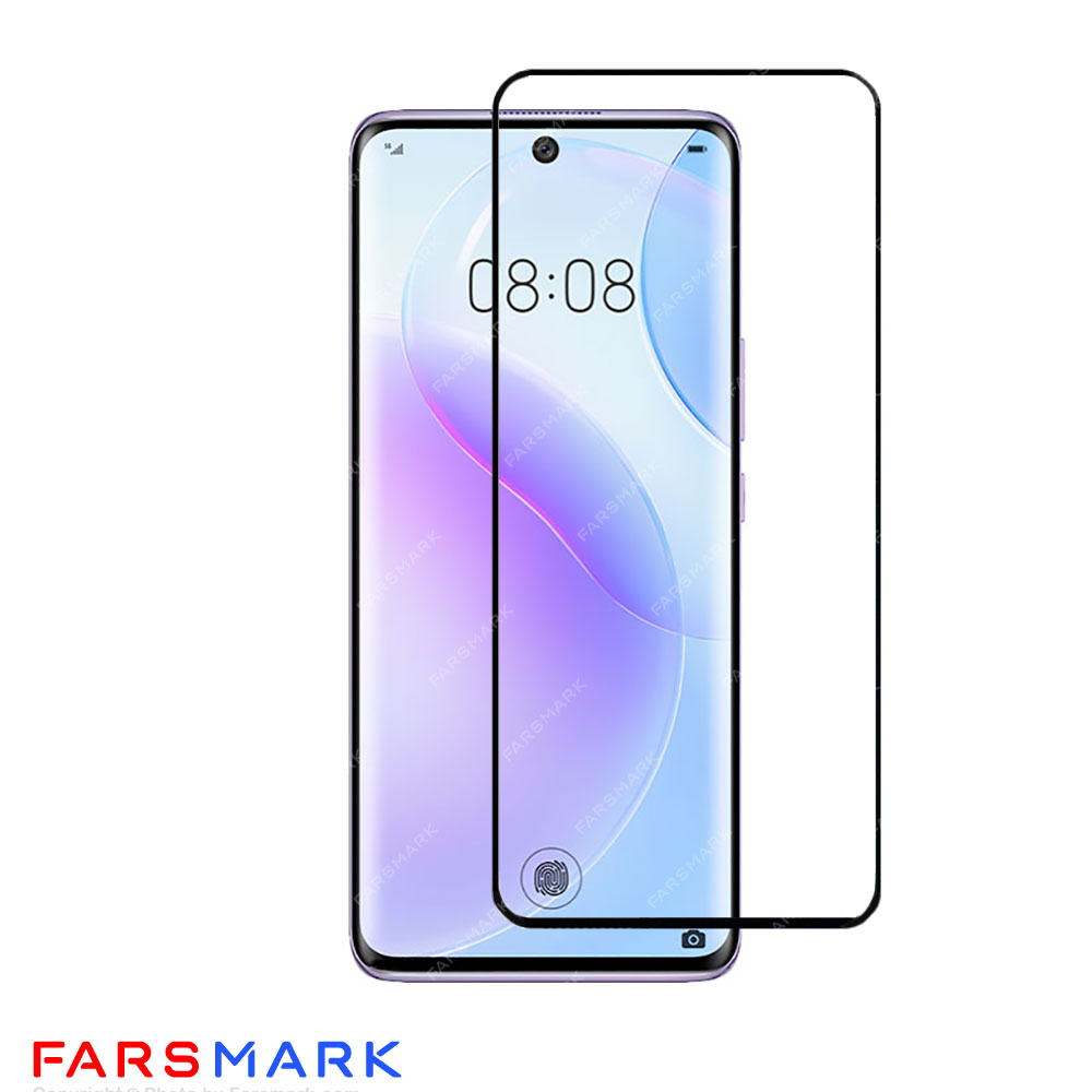 گلس فول چسب خمیده هوآوی Huawei Nova 8 5G شفاف