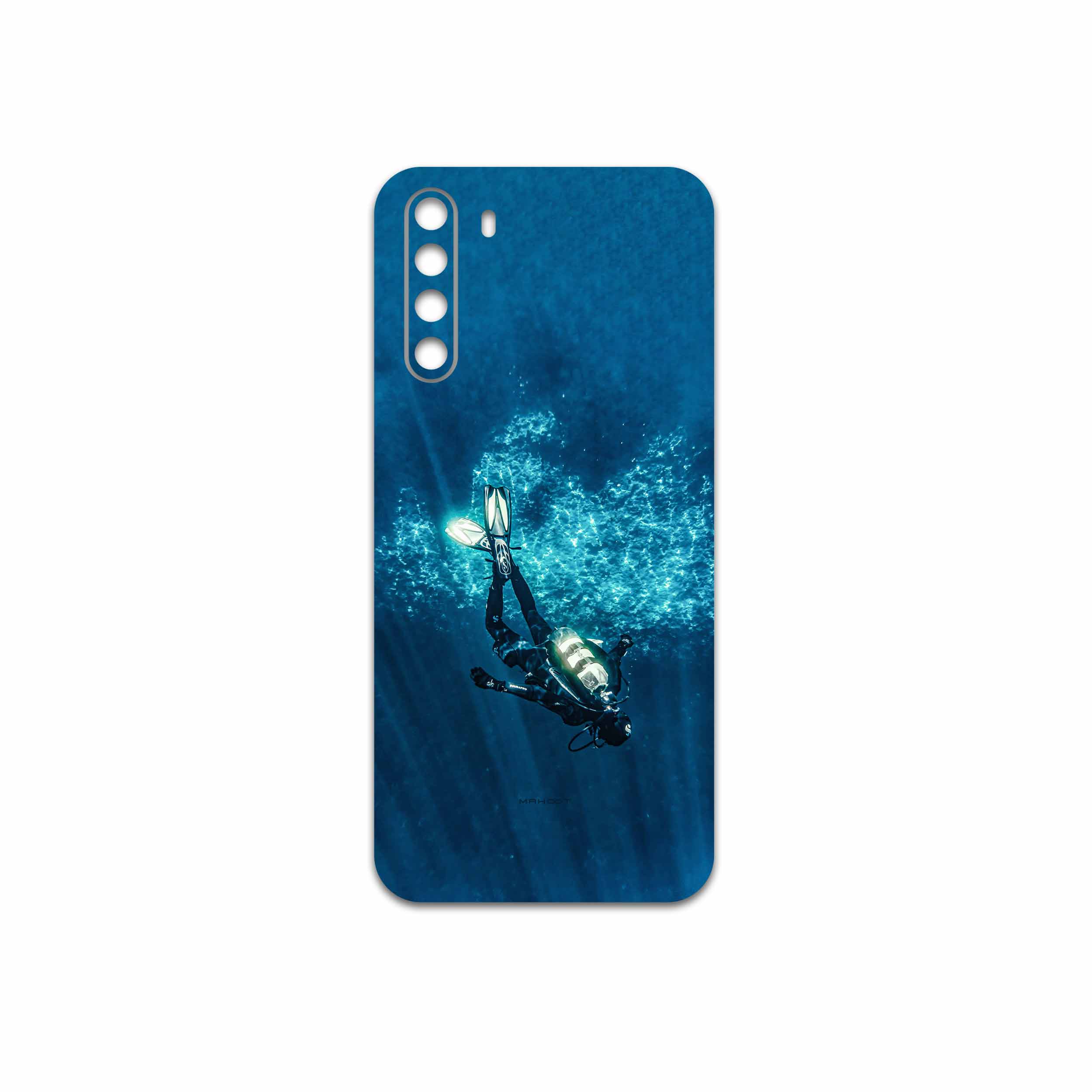 برچسب پوششی ماهوت مدل Scuba-Diving مناسب برای گوشی موبایل جی پلاس X10