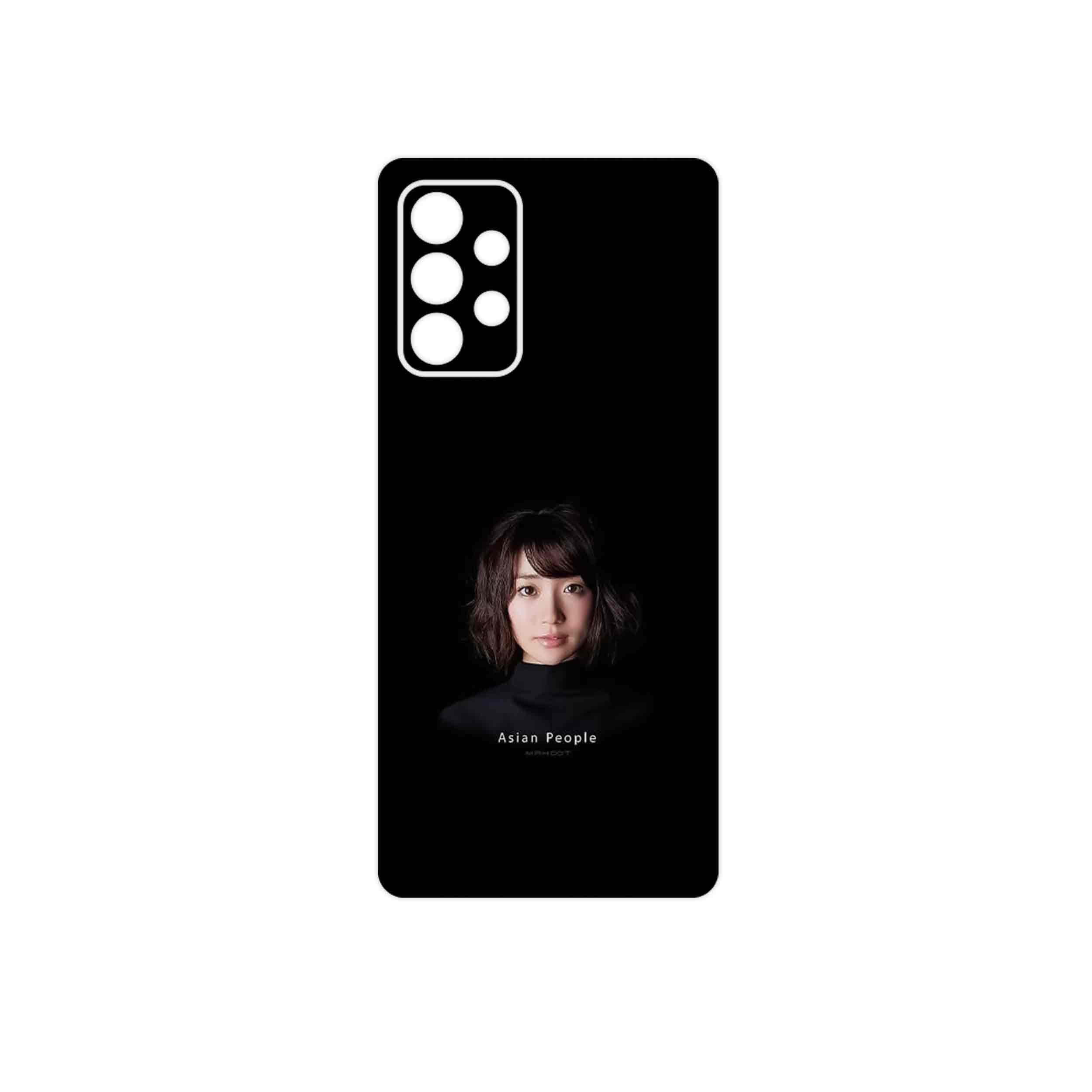 برچسب پوششی ماهوت مدل Portrait of an Asian Woman مناسب برای گوشی موبایل سامسونگ Galaxy A52 4G