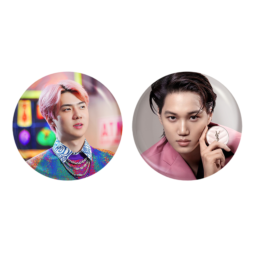 پیکسل خندالو مدل کای و سهون گروه اکسو EXO کد 1681116808 مجموعه 2 عددی