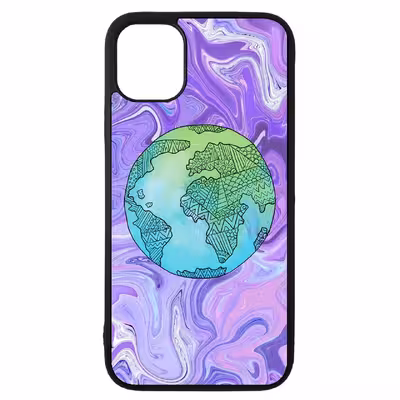 کاور طرح زمین کد 43193 مناسب برای گوشی موبایل اپل iphone 11
