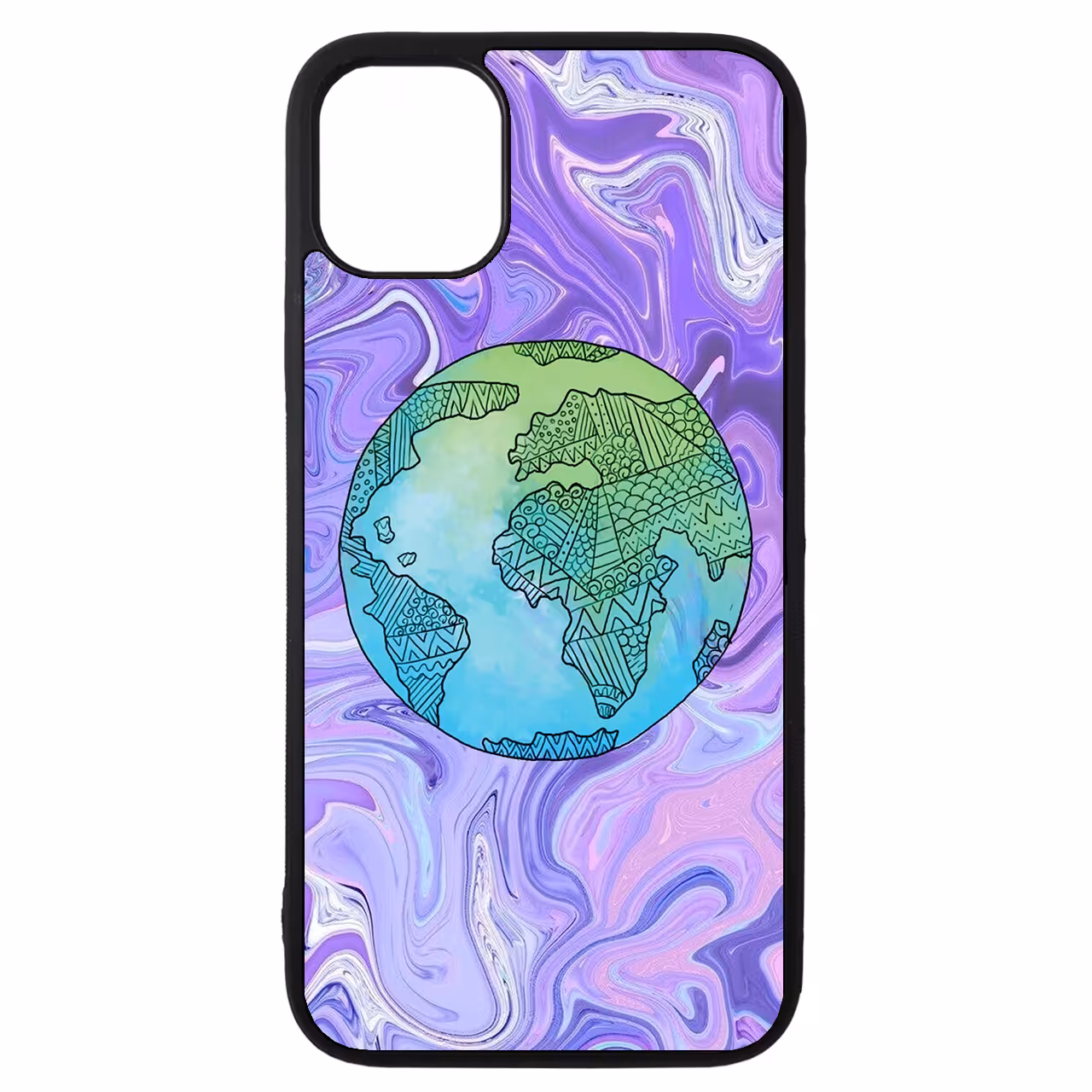 کاور طرح زمین کد 43193 مناسب برای گوشی موبایل اپل iphone 11