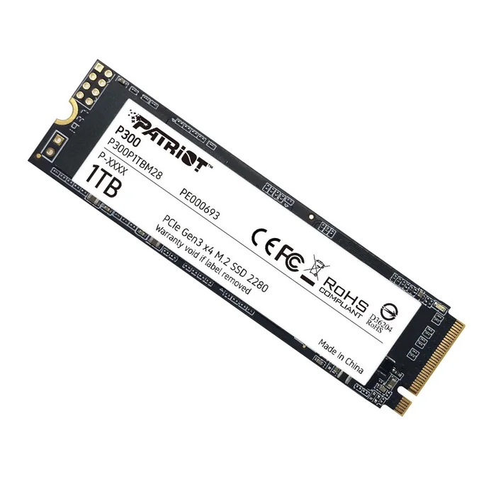قیمت و خرید هارد SSD 1 ترابایت پاتریوت PATRIOT M.2 P300