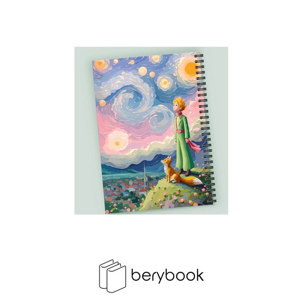 jahan / جهان / دفتر 60 برگ / مجلد / طرح دار