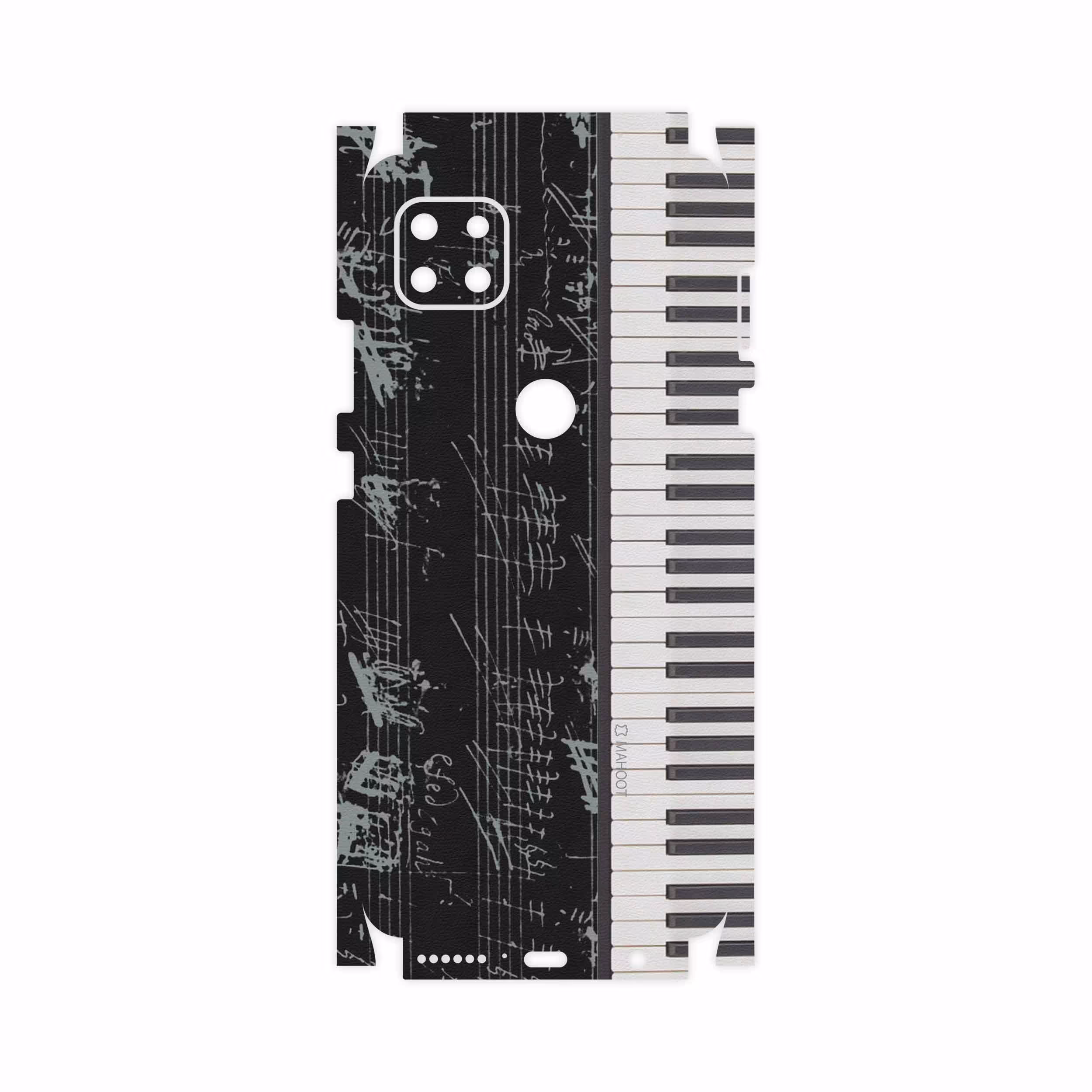 برچسب پوششی ماهوت مدل Piano-Instrument-FullSkin مناسب برای گوشی موبایل موتورولا MOTO G 5G