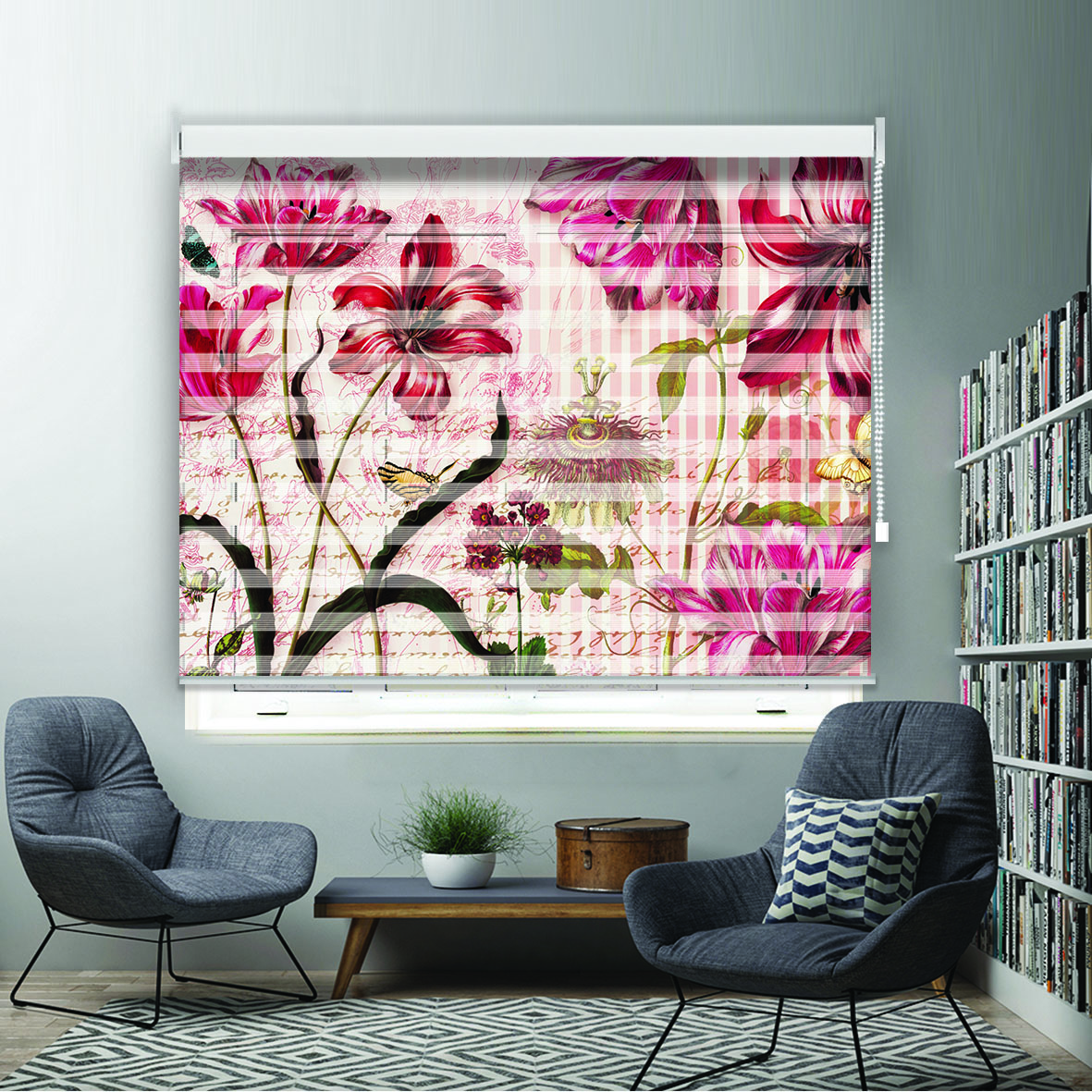  پرده زبرا مدل TD-14 سایز 180x150 سانتی متر