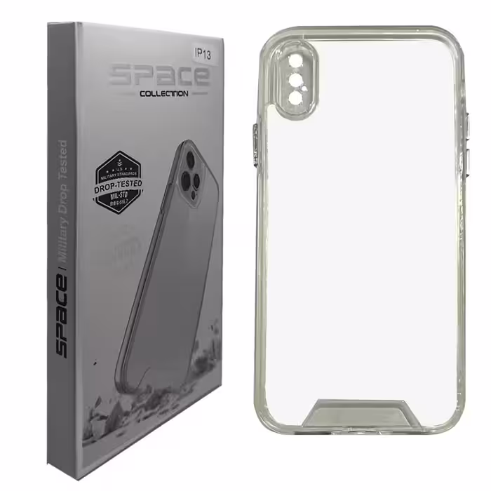 کاور اسپیس مدل clear مناسب برای گوشی موبایل اپل Iphone X / XS