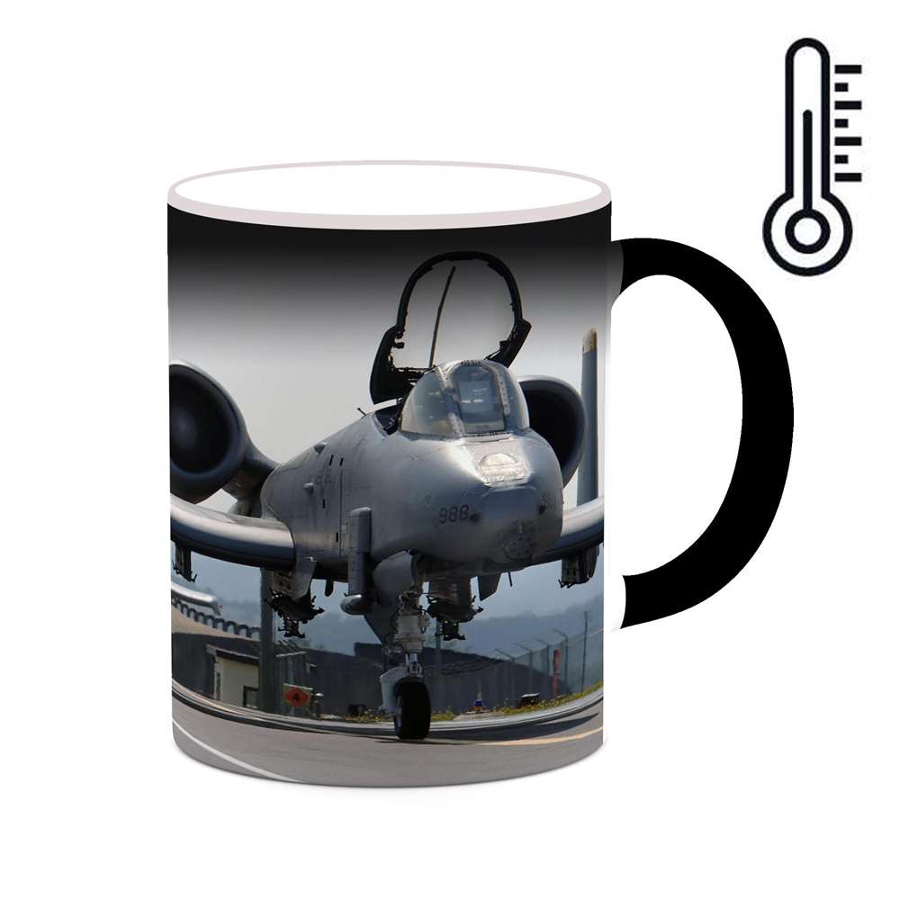 ماگ حرارتی کاکتی طرح هواپیمای جنگنده مدل mgh20336