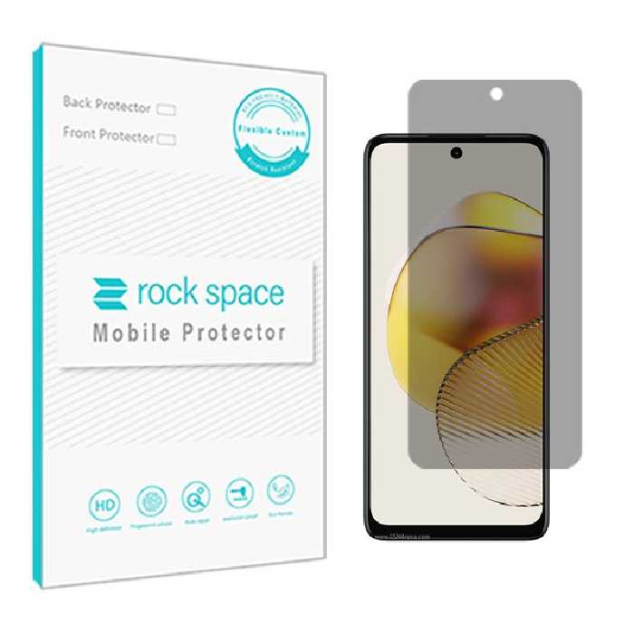 گلس موتورولا Moto G73 مدل نانو هیدروژل پرایوسی برند راک اسپیس کد S