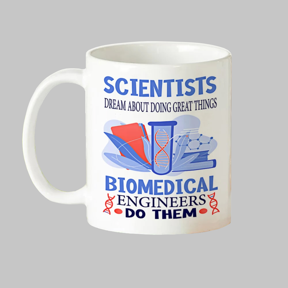 ماگ طرح دانشجو مهندسی پزشکی