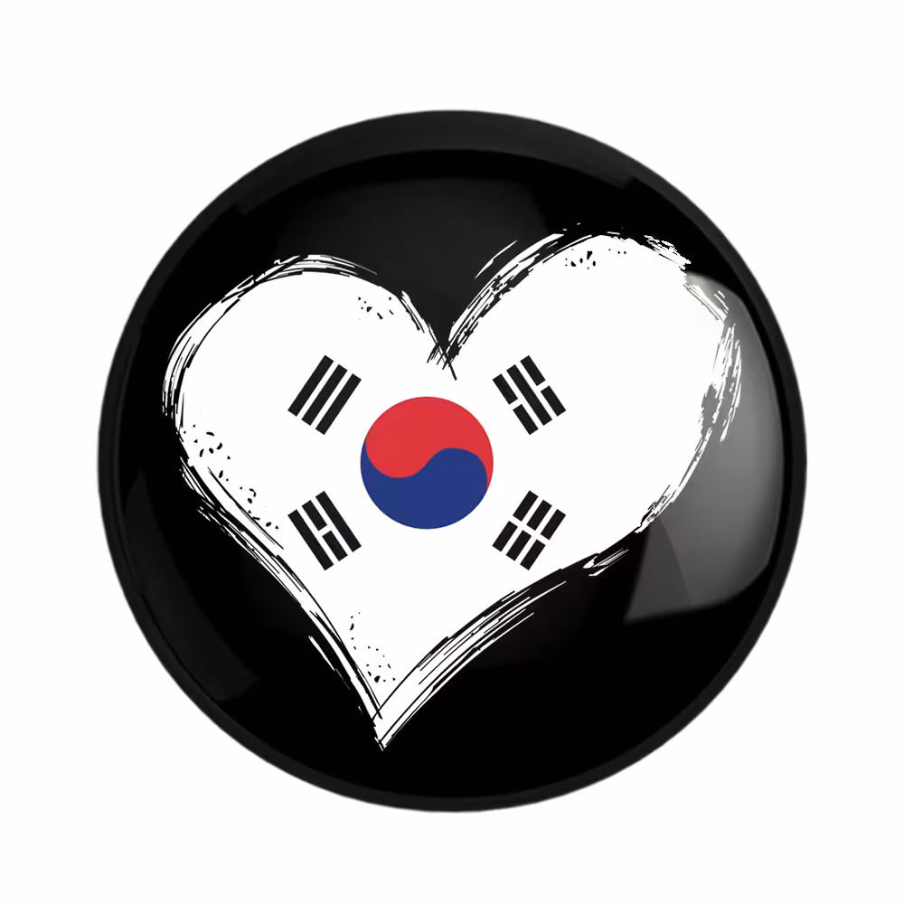 پیکسل خندالو مدل پرچم کره جنوبی کد 20557