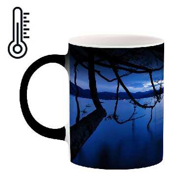 ماگ حرارتی طرح منظره زیبا  مدل mgph13664