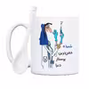 ماگ حس آمیزی طرح پرستار مدل شیده