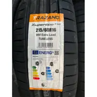 لاستیک خودرو ترازانو مدلZ107 سایز215/60/16-دو حلقه