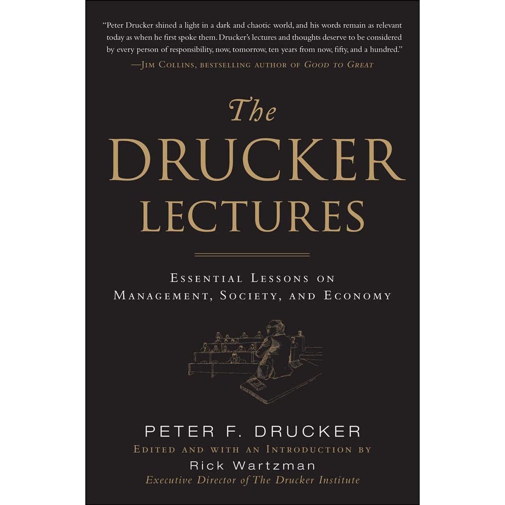کتاب The Drucker Lectures اثر Peter Drucker and Rick Wartzman انتشارات McGraw Hill