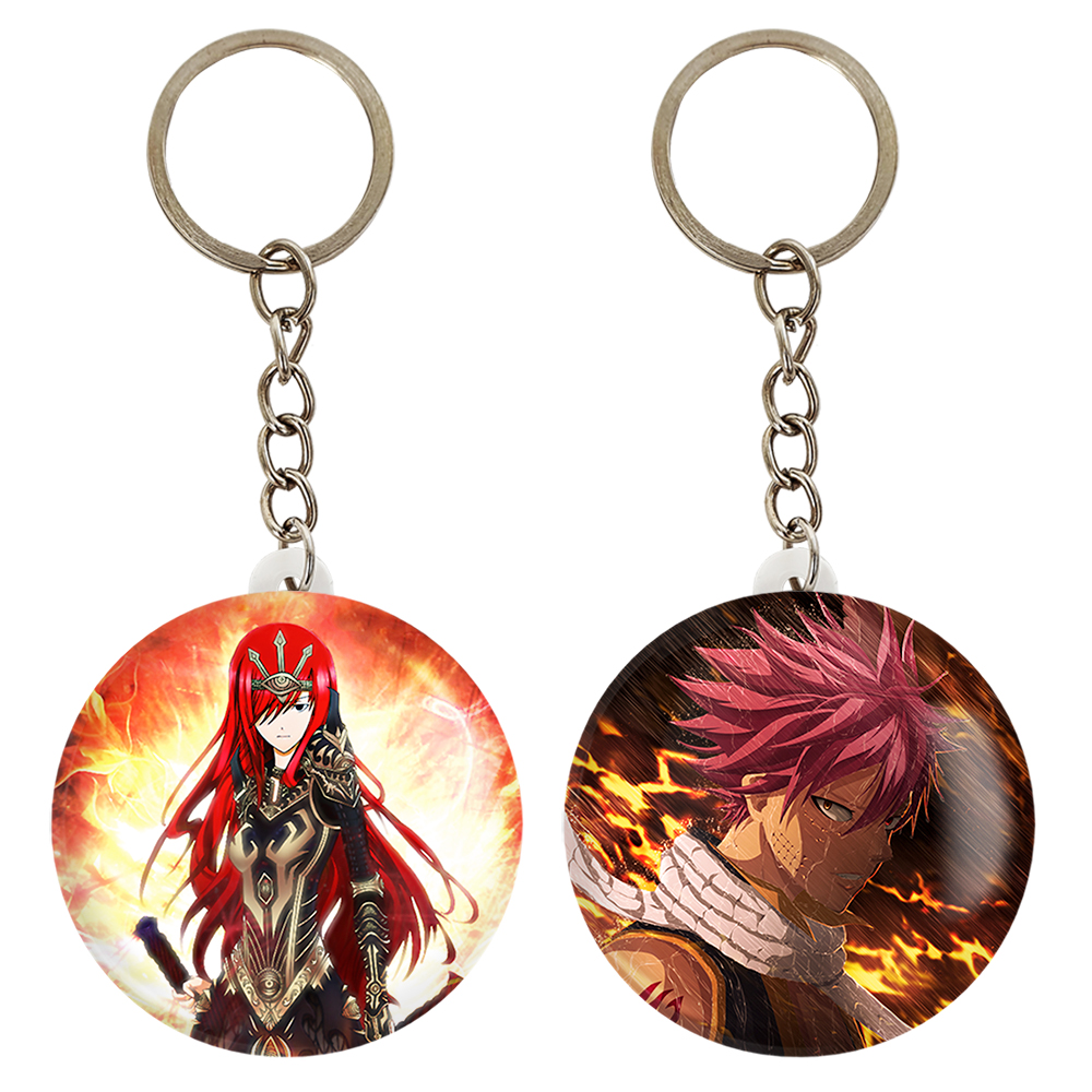 جاکلیدی خندالو مدل ناتسو و ارزا انیمه فری تیل کد 1651316511 مجموعه 2 عددی