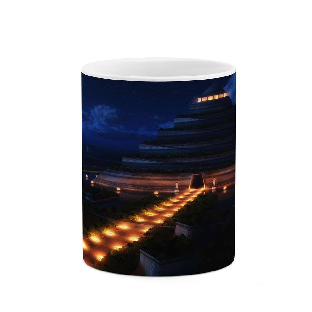 ماگ کاکتی طرح شهر مدل mgs13433