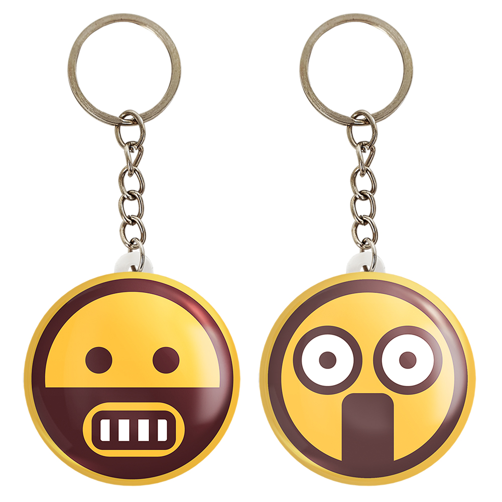 جاکلیدی خندالو مدل ایموجی کد 30253020  مجموعه 2 عددی